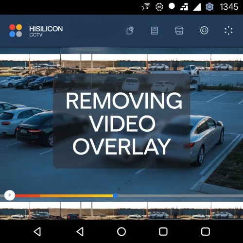 Removing Video Overlay Hisilicon CCTV VMS Android