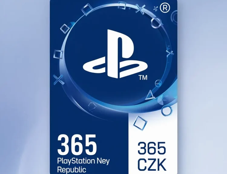 playstation network card 365 czk psn key czech republic