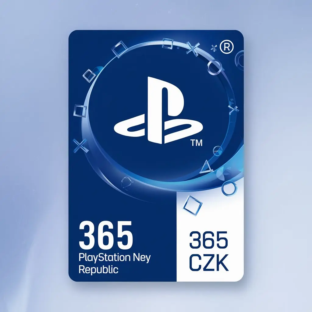 playstation network card 365 czk psn key czech republic