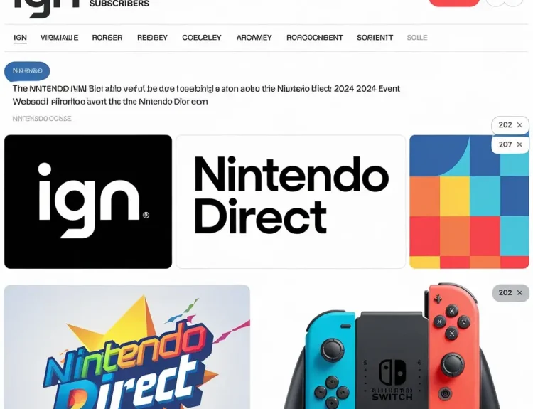 nintendo direct 2024 ign 18.2m subscribers subscribe