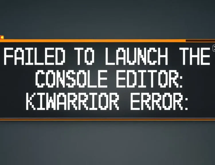 baldur's gate 3 console editor failed kiwarrior error message